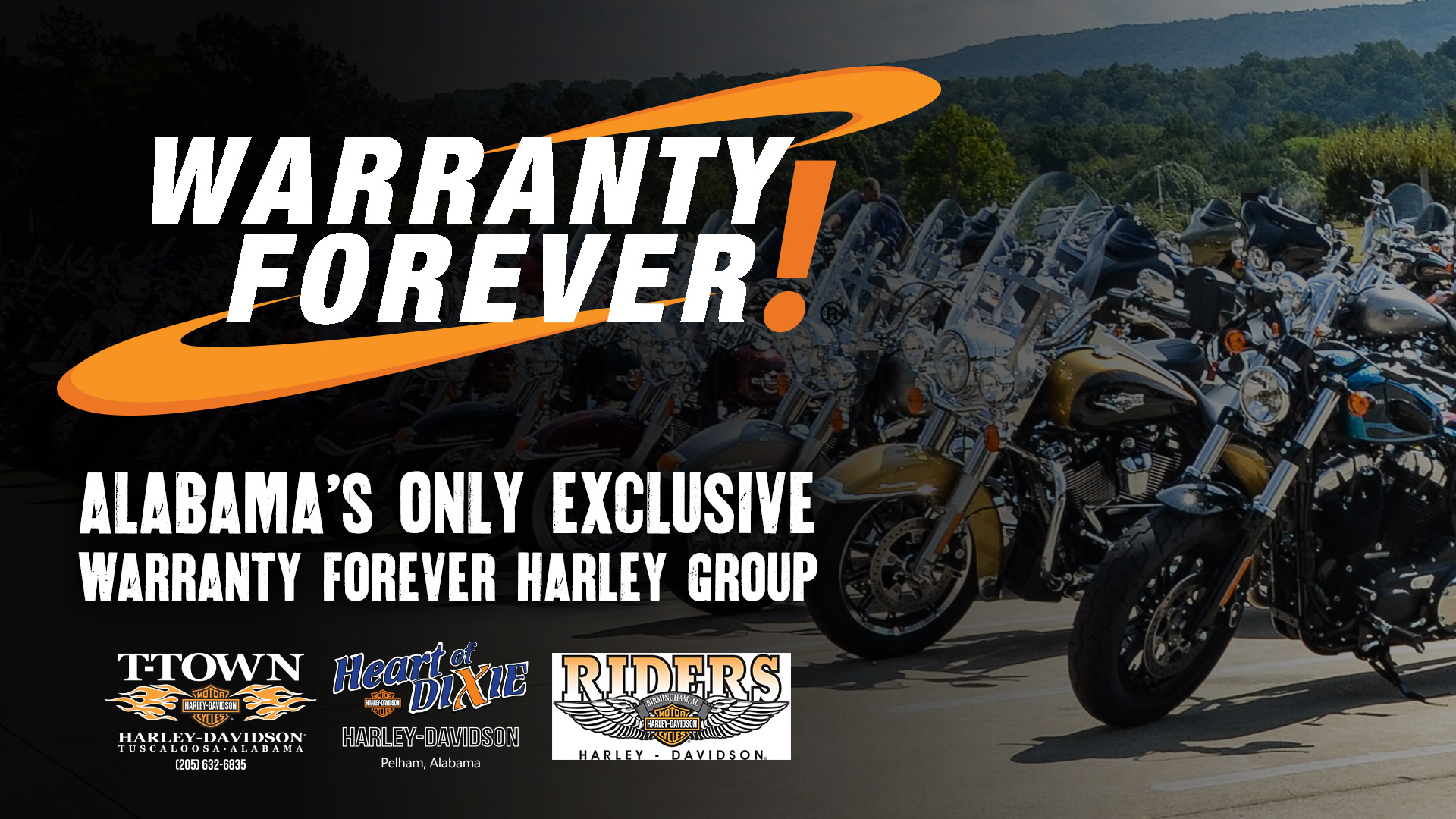 Warrantyforever Heart of Dixie HarleyDavidson® Pelham Alabama